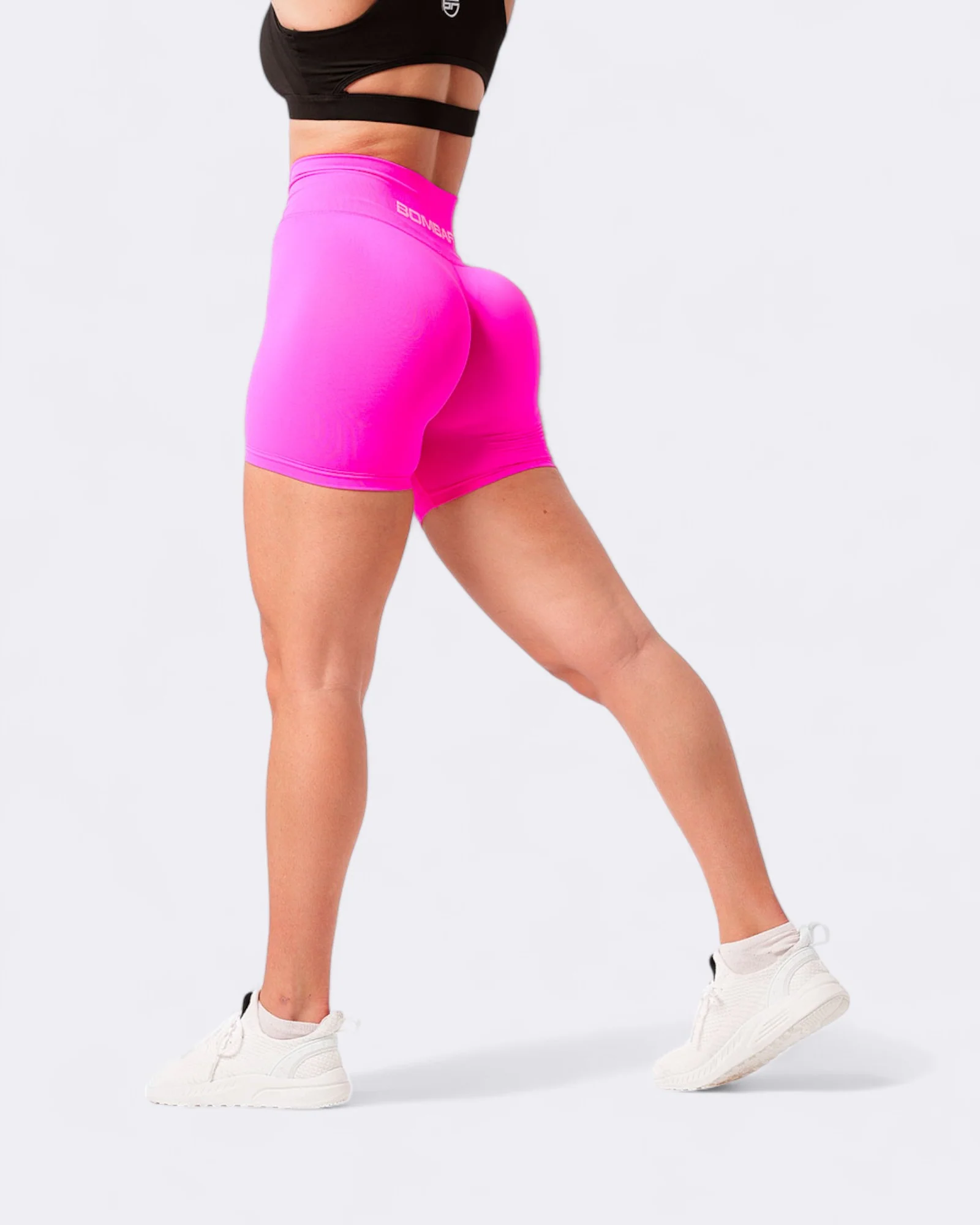 Atena Shorts Leggings - Rosa Shock - Image 3