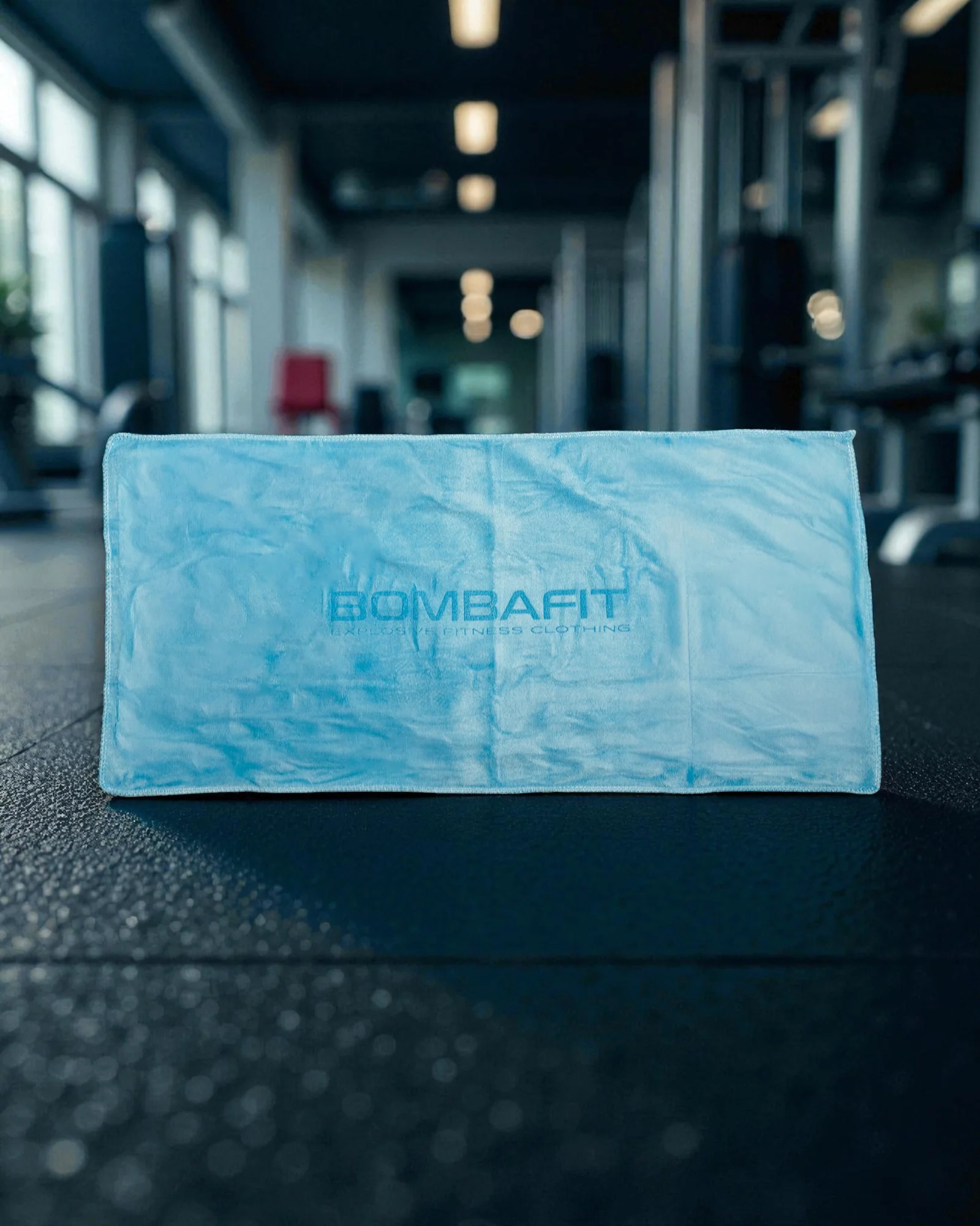 Bombafit Asciugamano da Palestra - Azzurro - Image 3