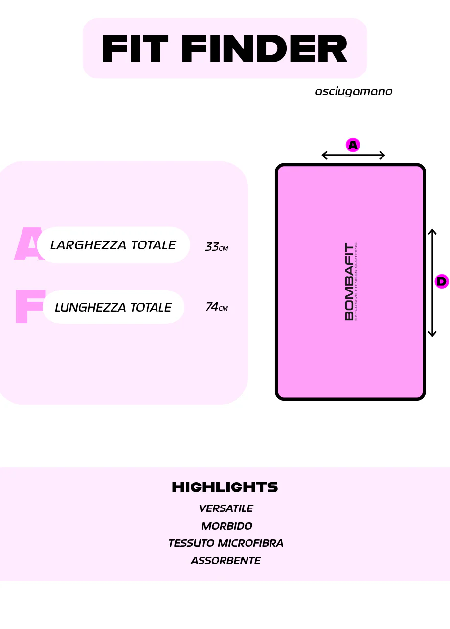 Bombafit Asciugamano da Palestra - Celeste - Image 3