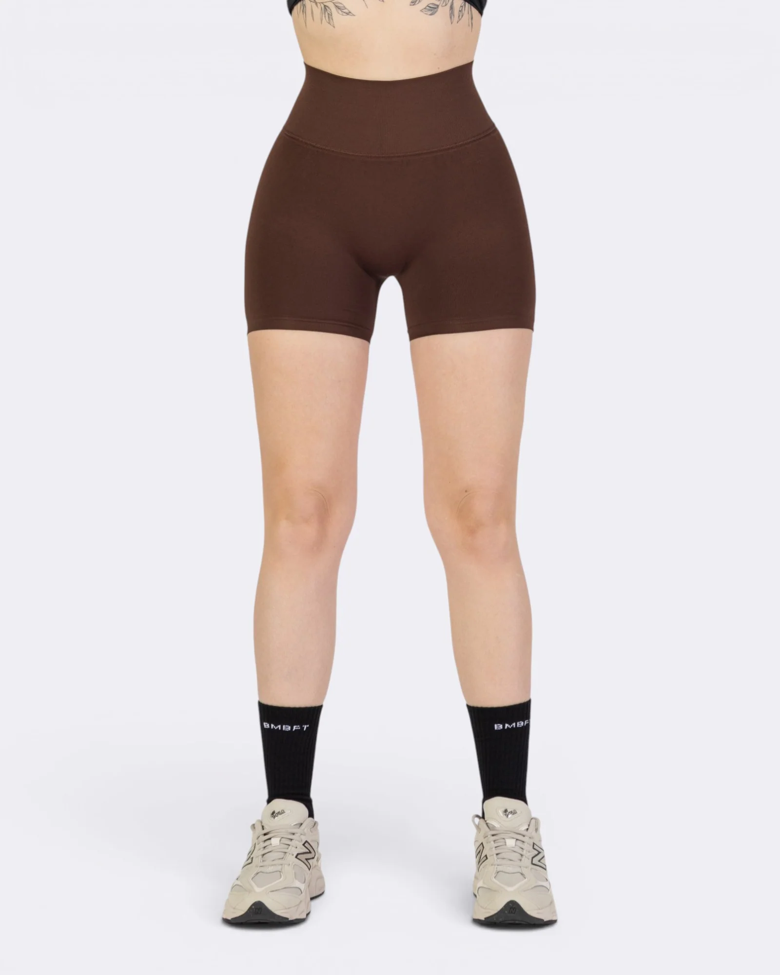 Clio Shorts Leggings - Marrone