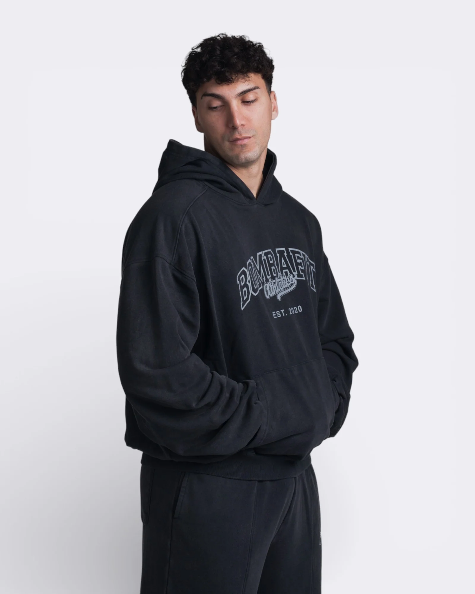 Hoodie Dark Era - Grigio Slavato - Image 4