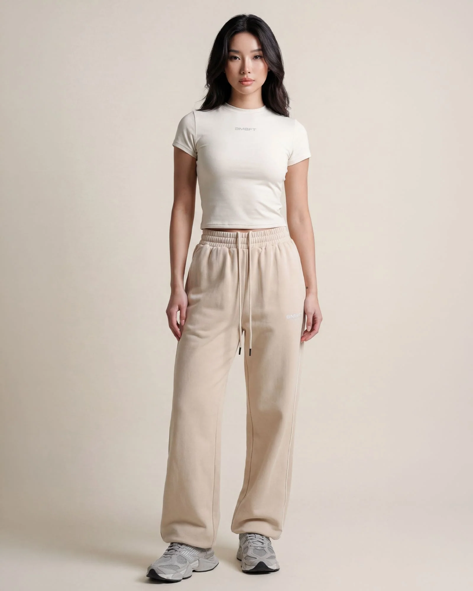 Icon Pants oversize - Beige - Image 4