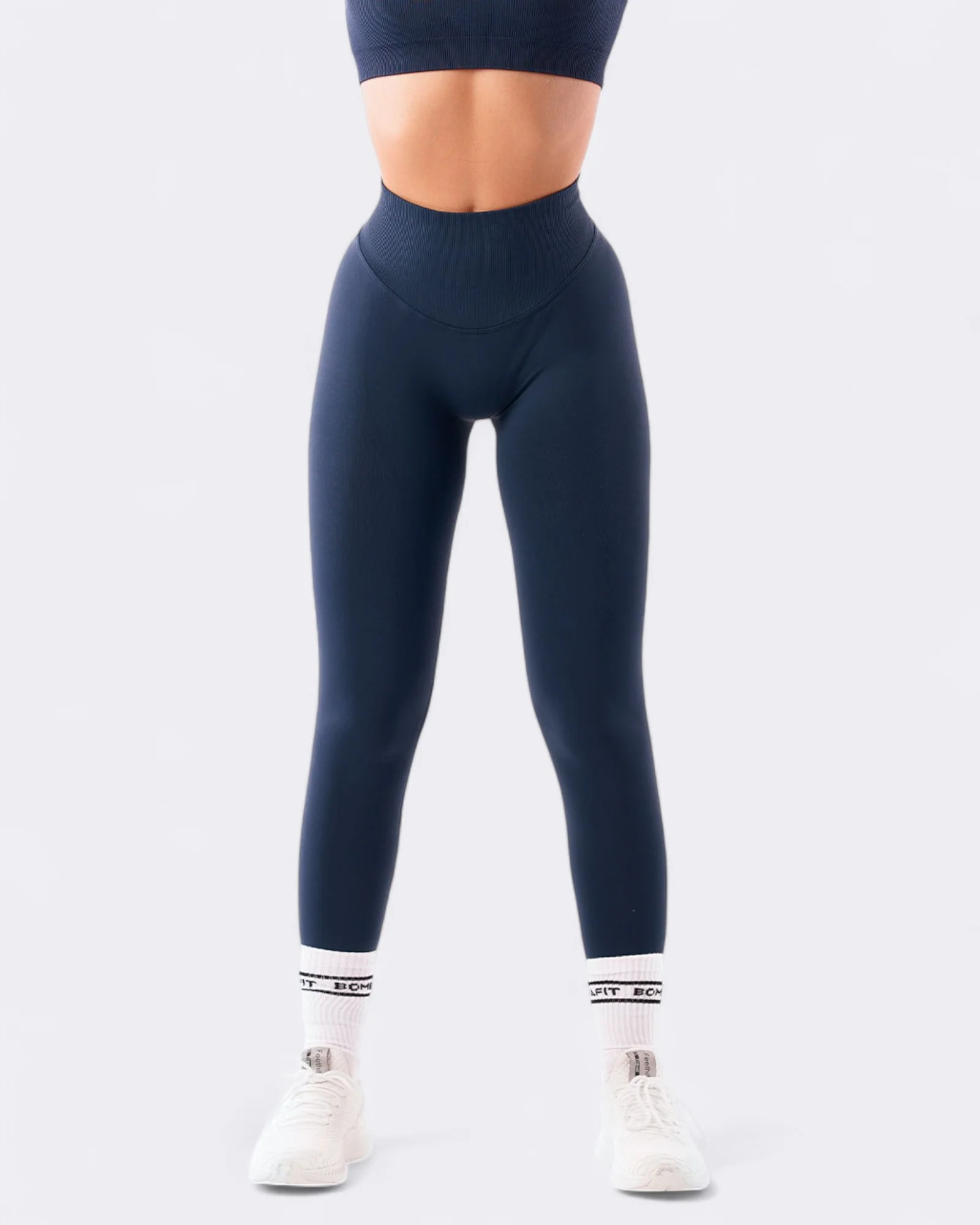 Infinity leggings Push up - Blu Notte - Image 3