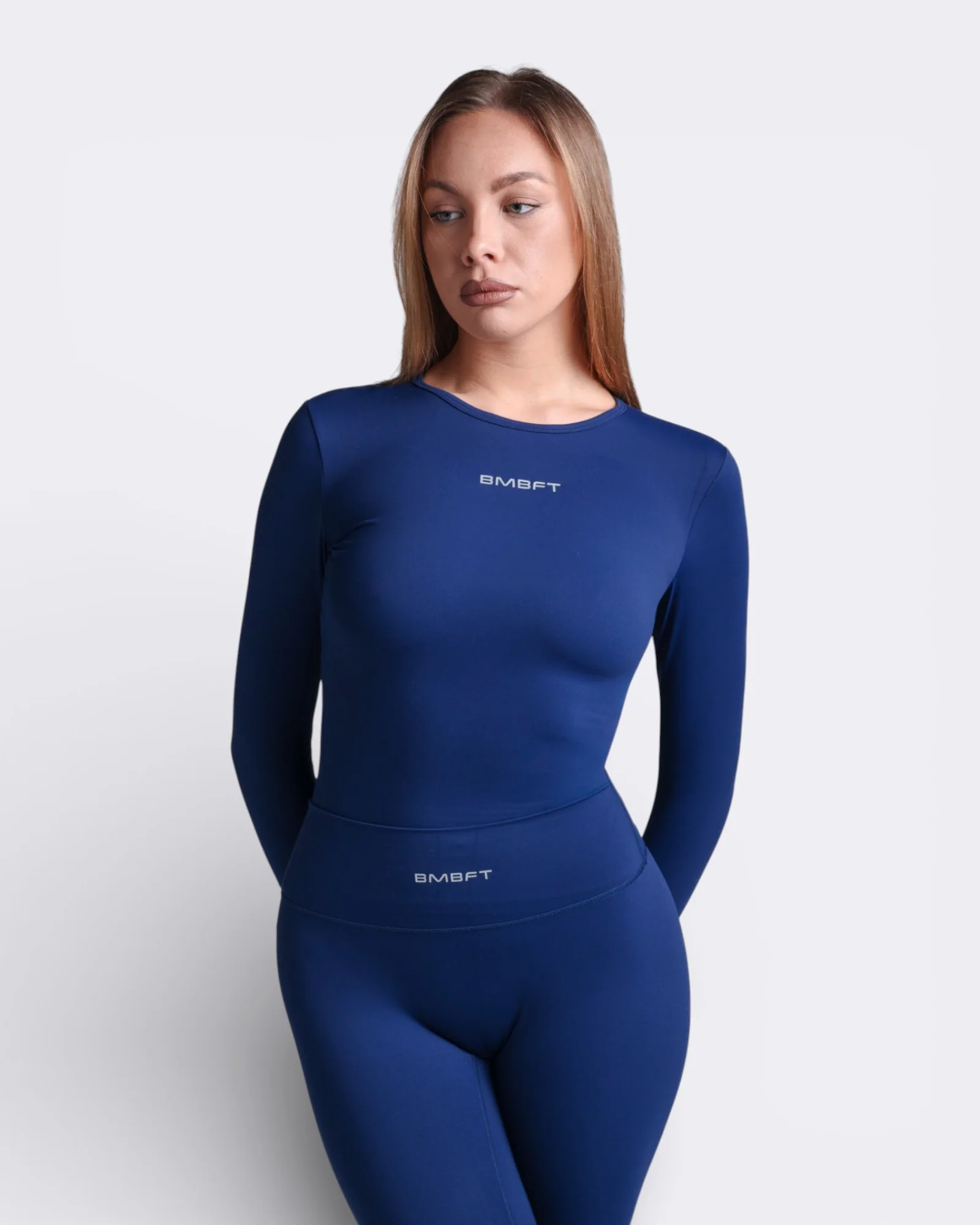 Maglietta Hush Long Sleeve - Blu Notte