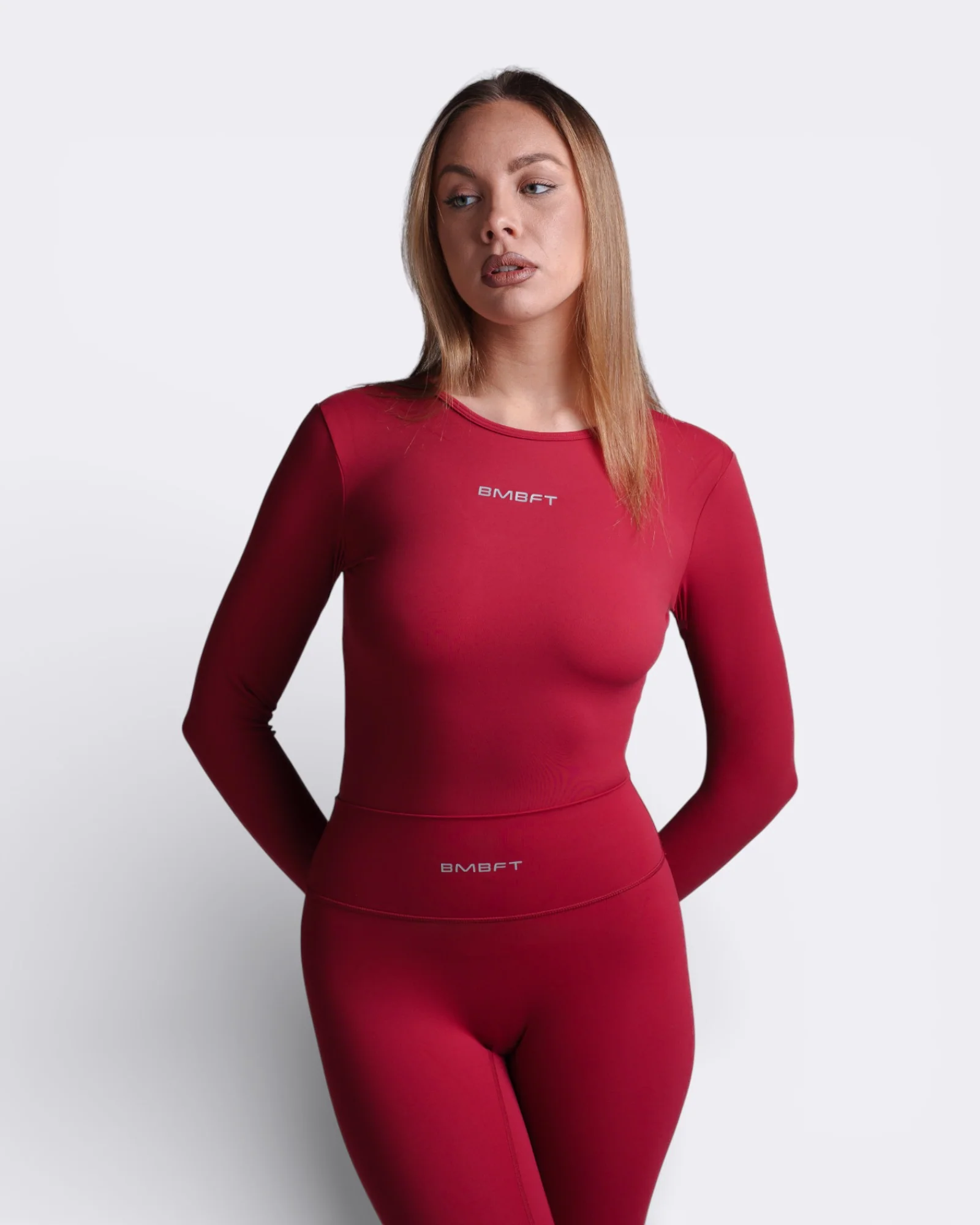Maglietta Hush Long Sleeve - Rosso Scarlet