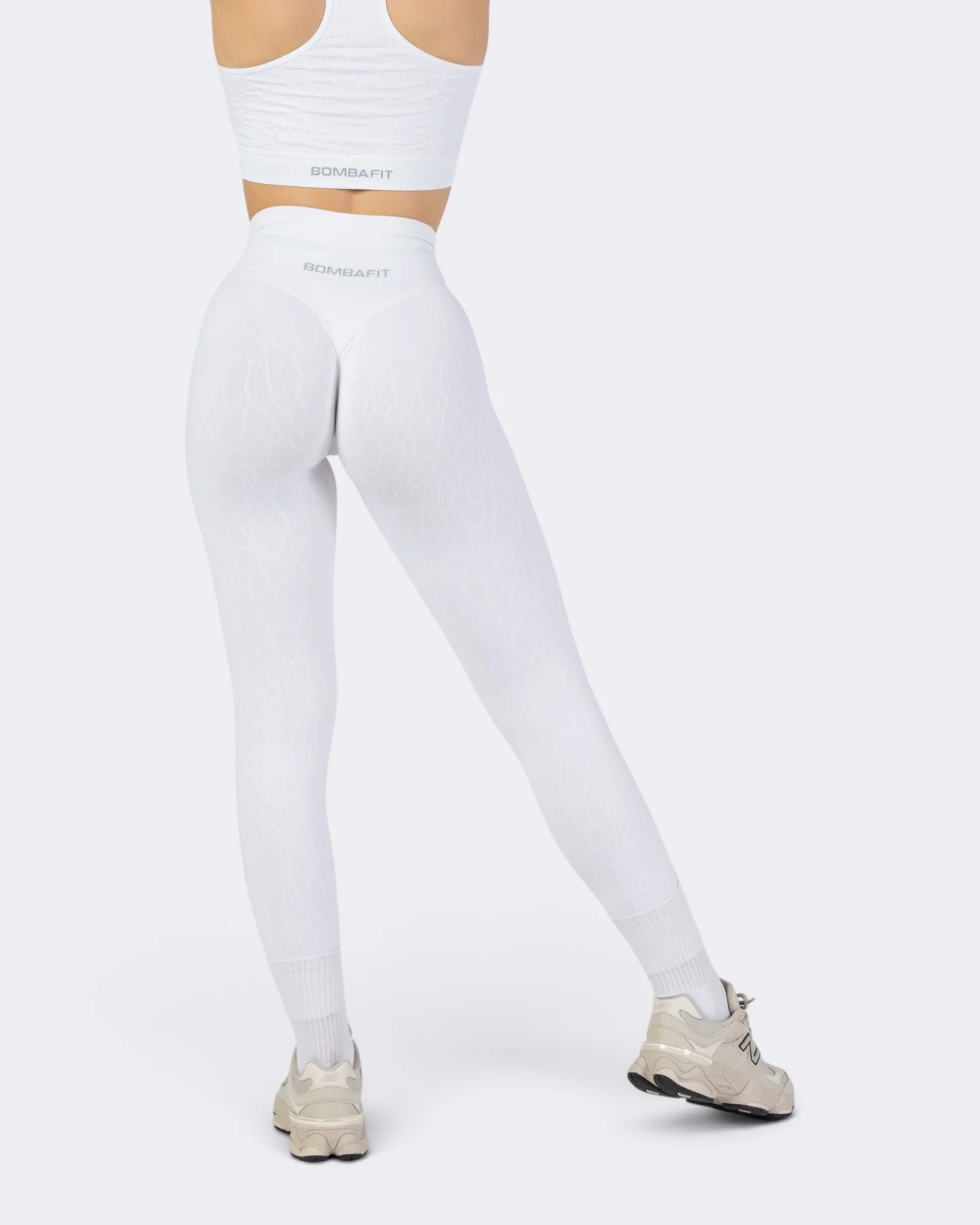 Nyx Texture Leggings - Bianco