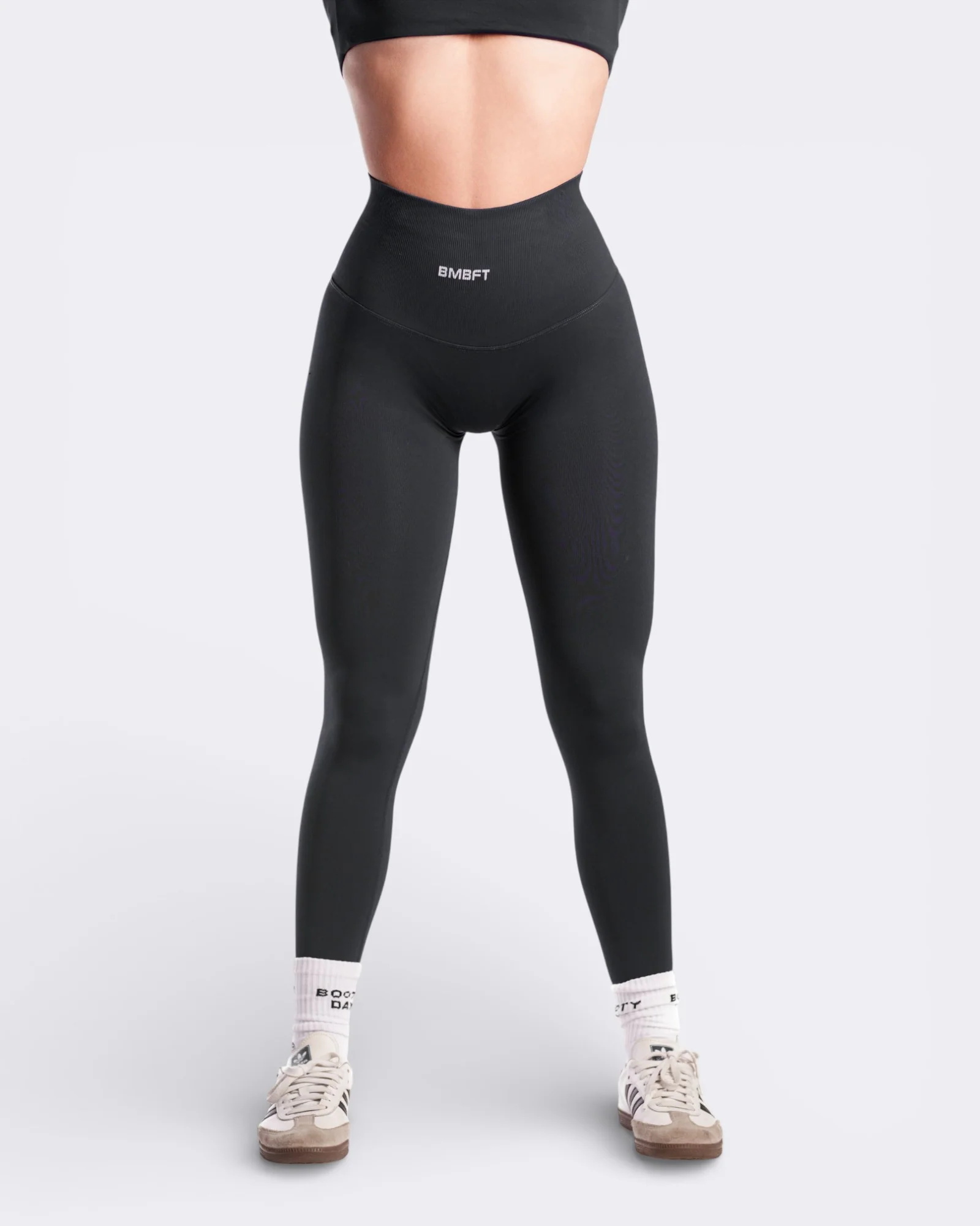 Oasis High Band Leggings Push Up - Nero - Image 3