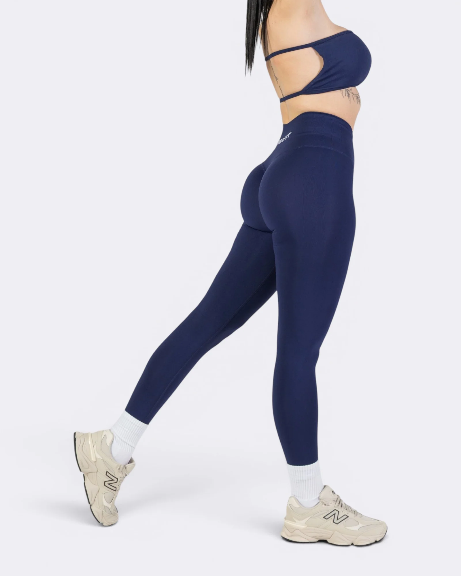 Oasis Leggings Push Up - Blu Notte - Image 3