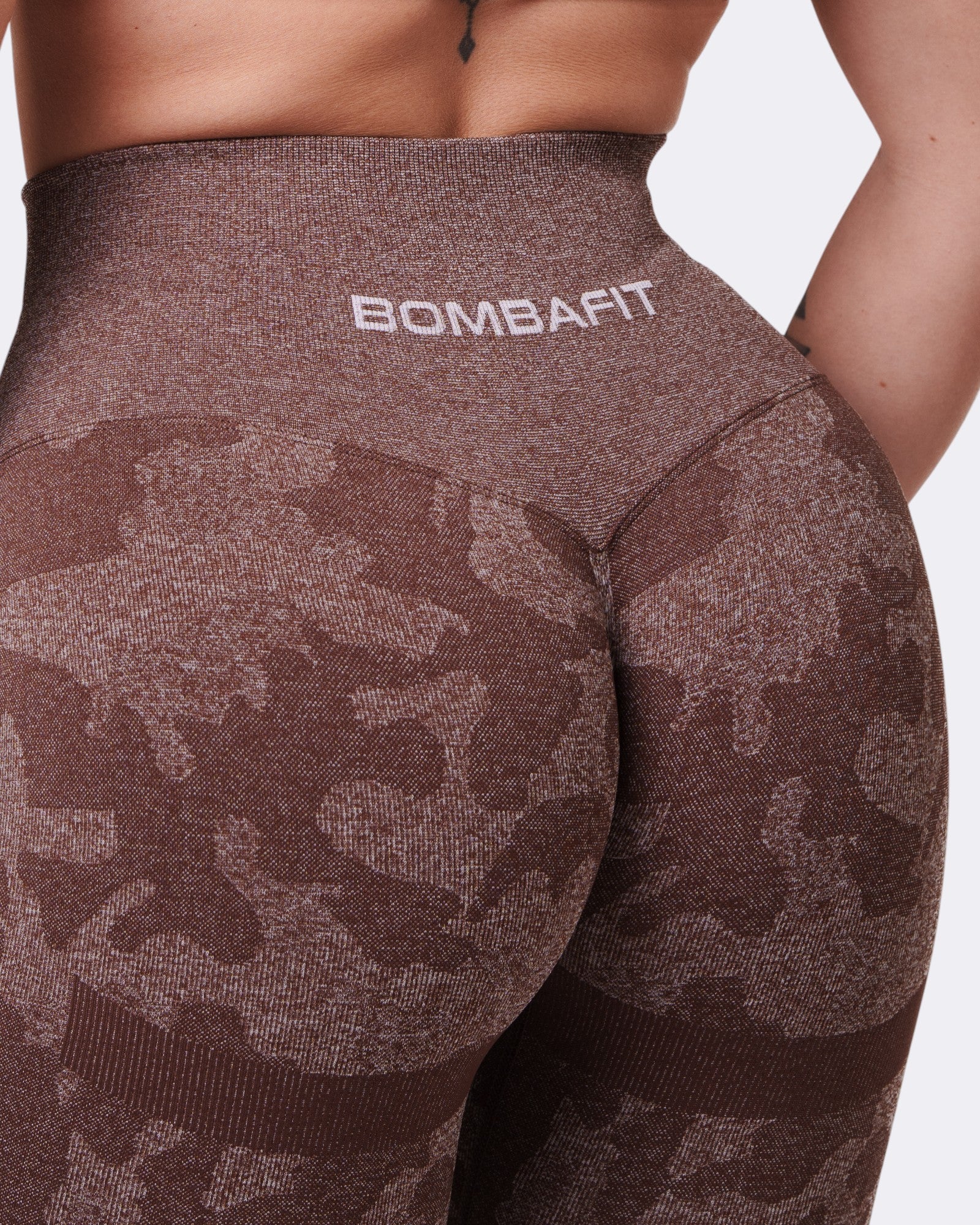 Oasis Leggings Push Up Camo - Marrone - Image 5