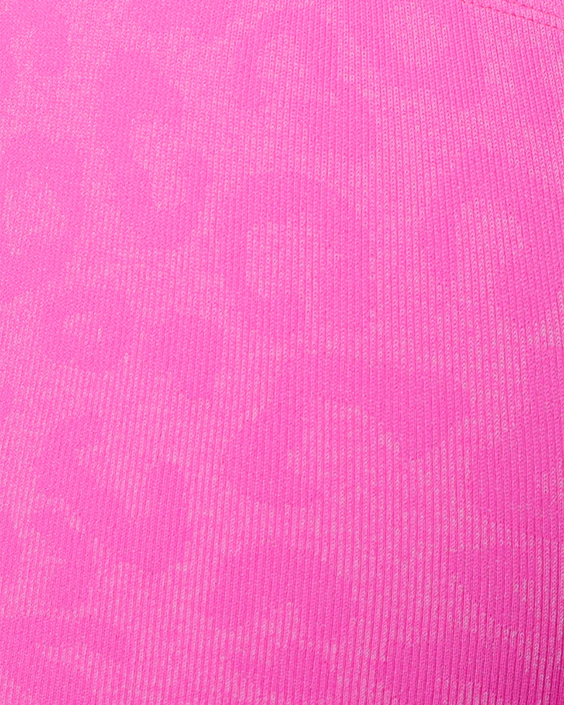 Oasis Leggings Push Up Leopard - Rosa Shock - Image 5