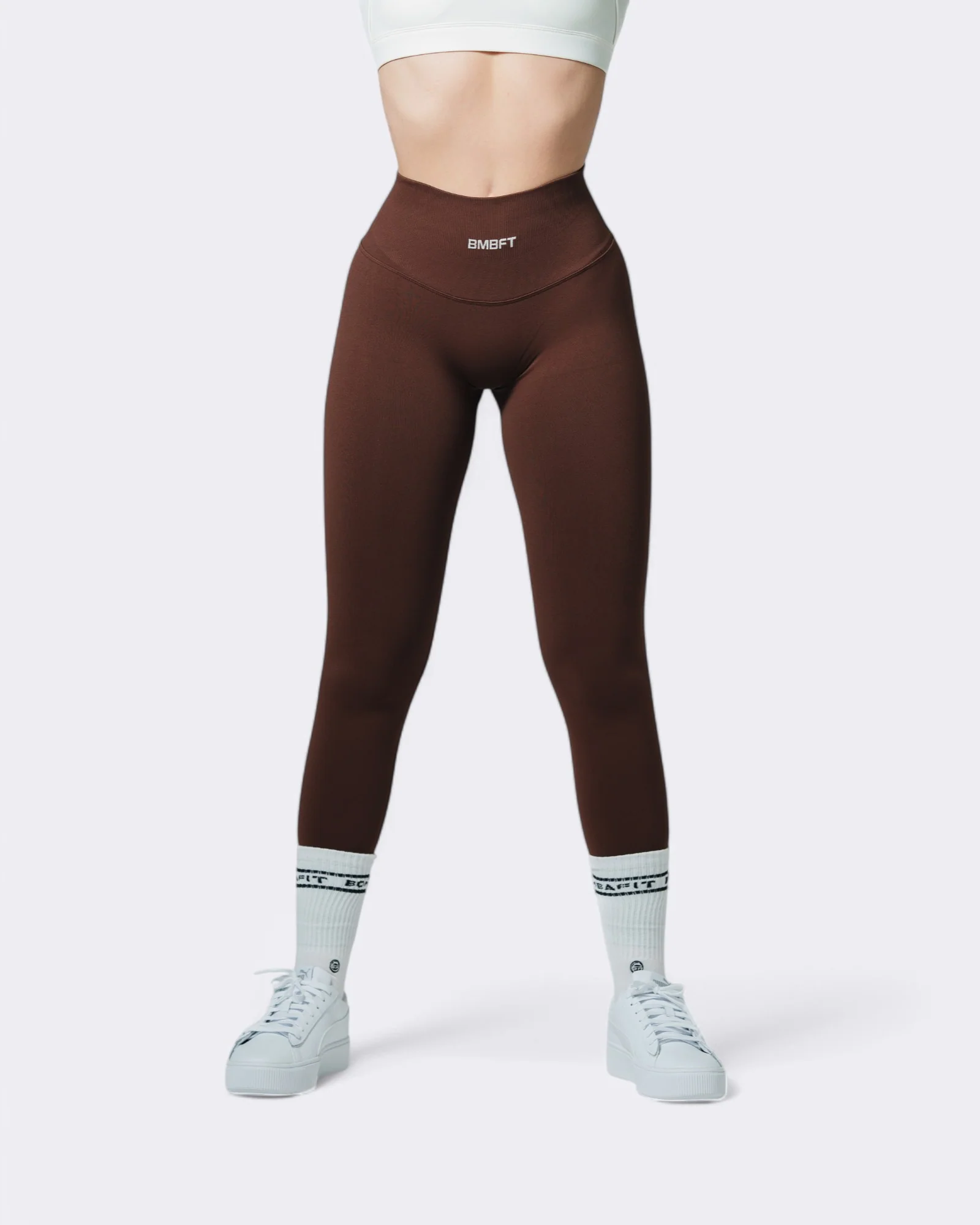 Oasis Leggings Push Up - Marrone - Image 3