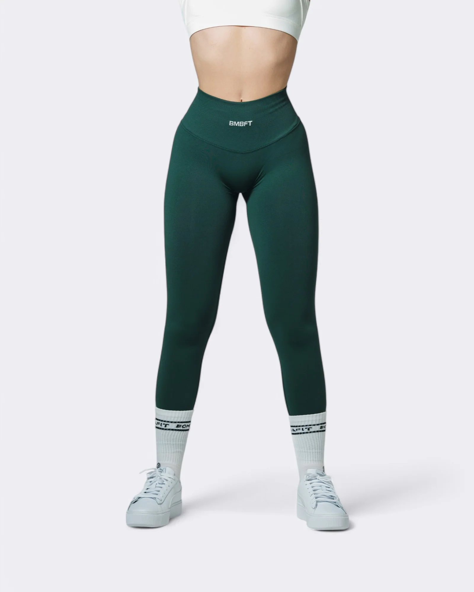 Oasis Leggings Push Up - Verde Scuro - Image 3