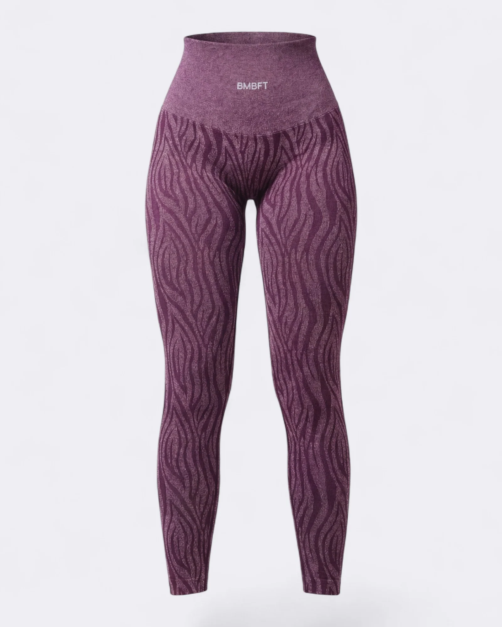 Oasis Leggings Push Zebra - Viola Plum - Image 4