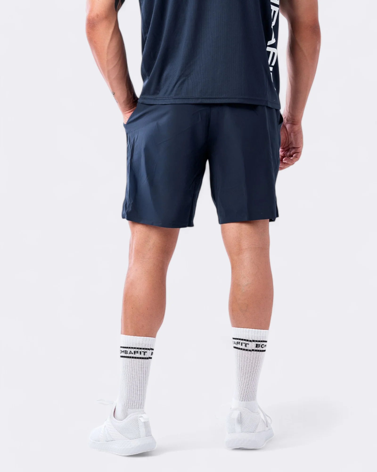 Pantaloncino Basic Uomo - Blu - Image 3
