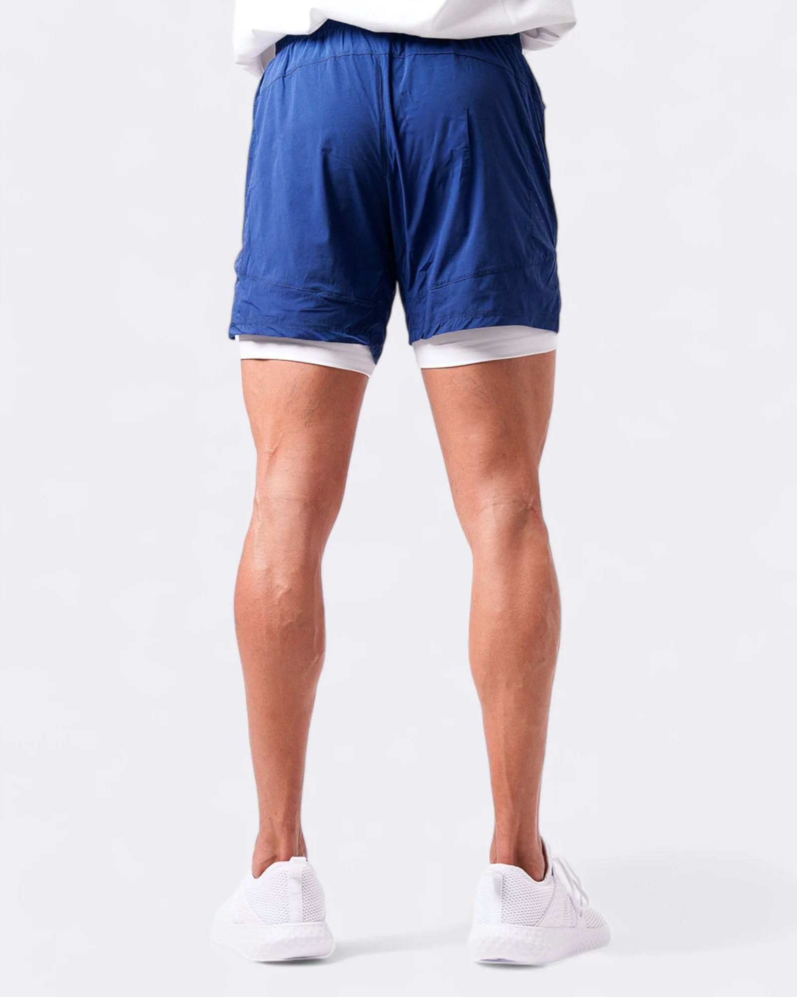 Pantaloncino Training Uomo - Blu - Image 3