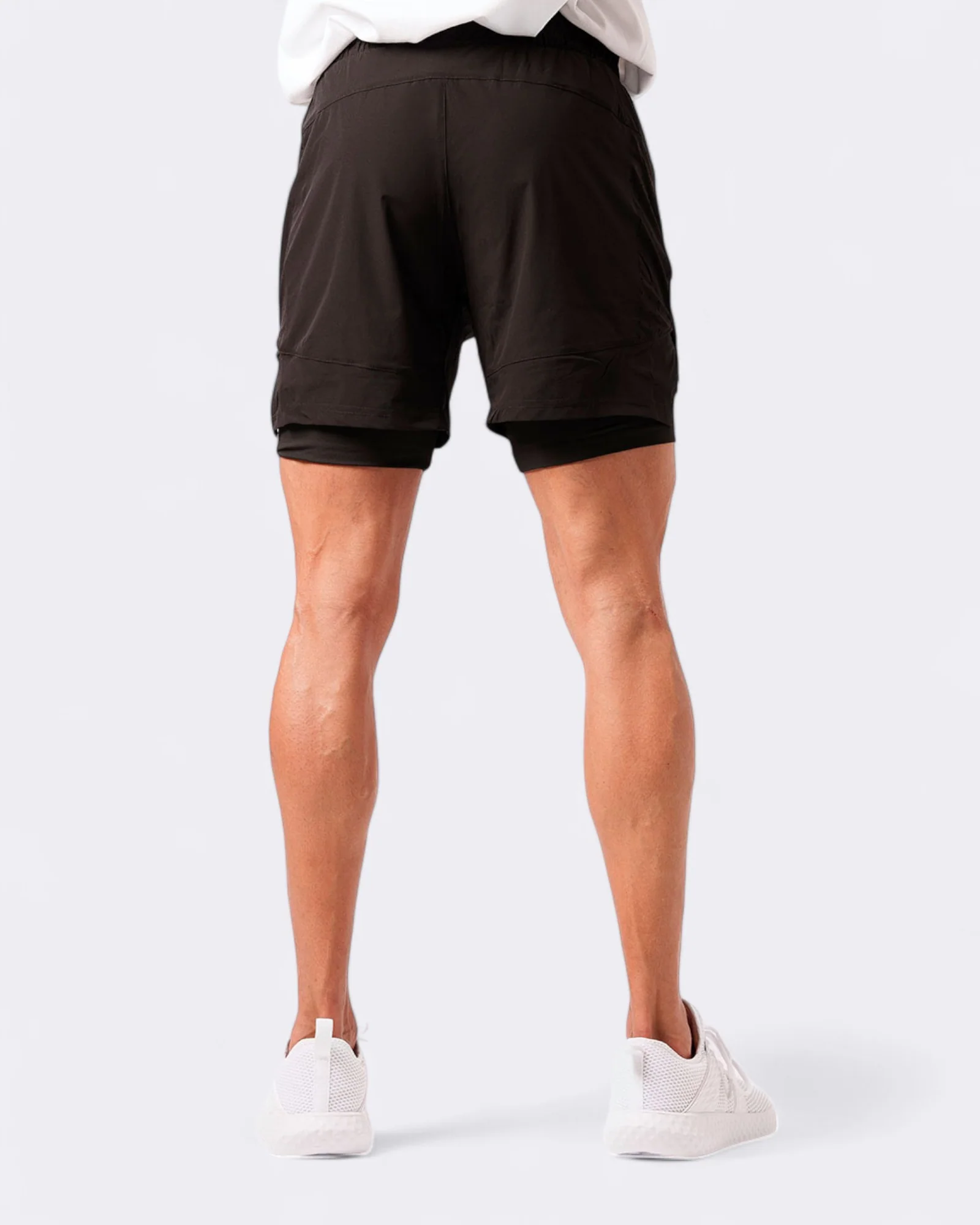 Pantaloncino Training Uomo - Triple black - Image 3