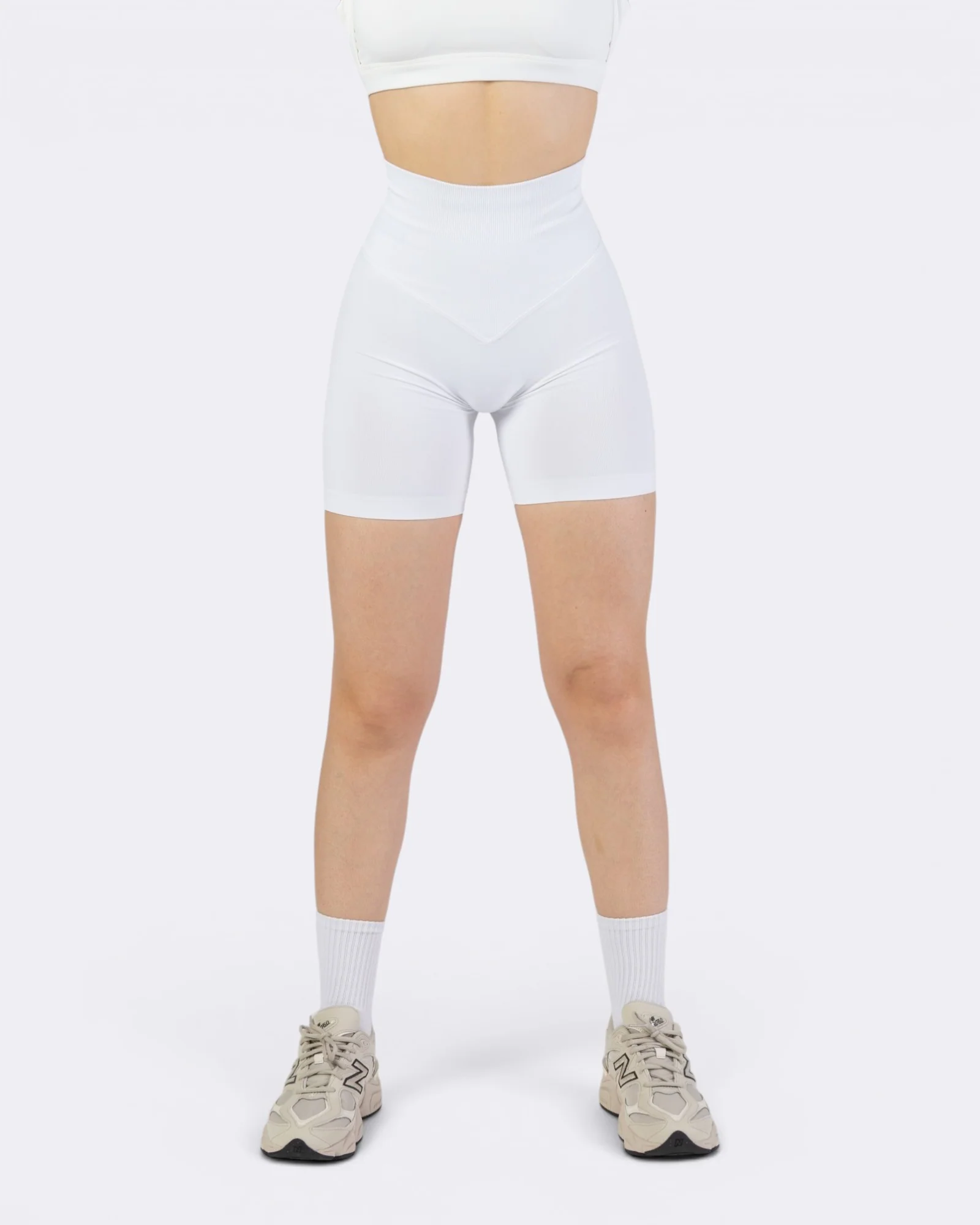 Pump It Shorts Leggings - Bianco - Image 2