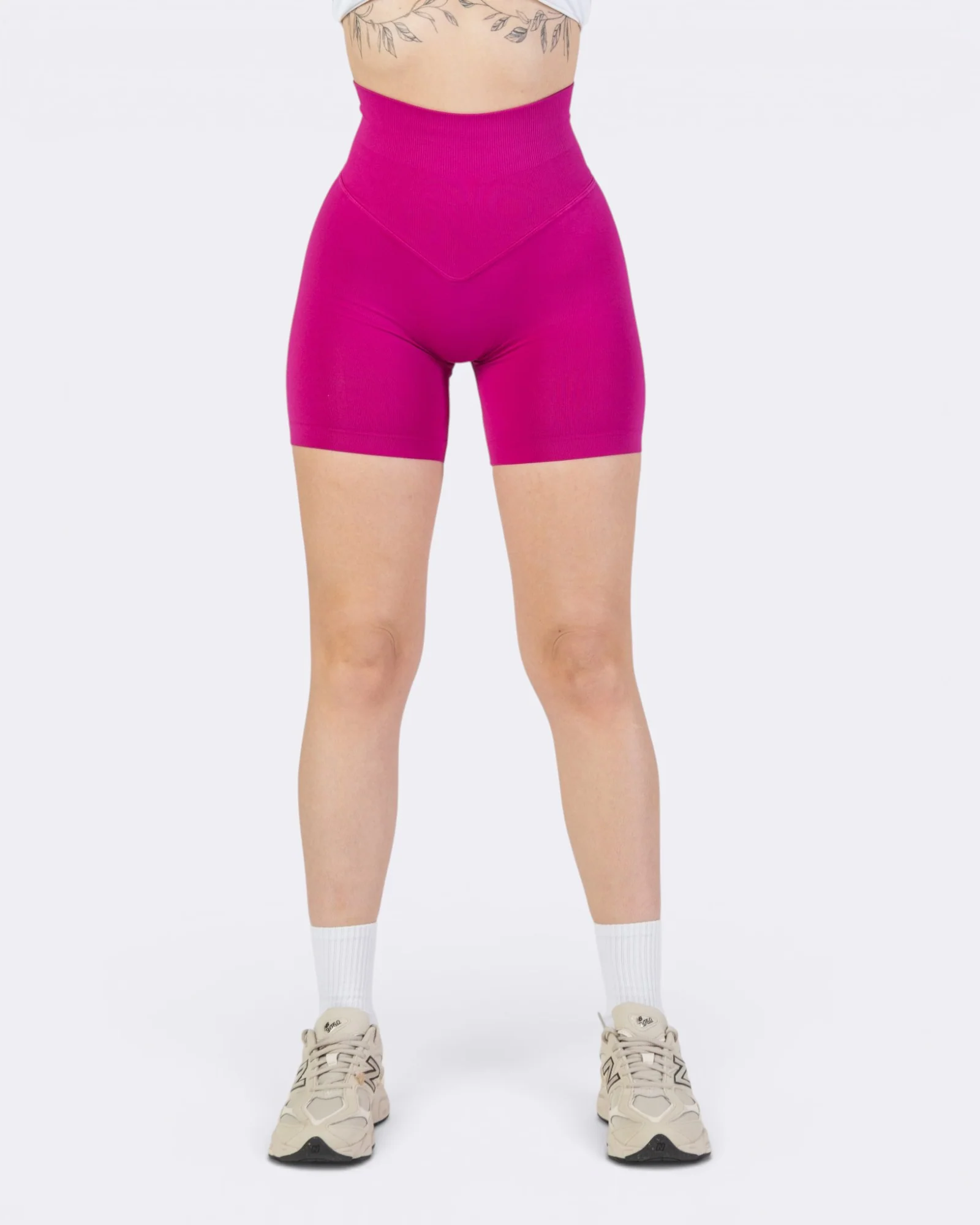 Pump It Shorts Leggings - Festival Fucsia - Image 4