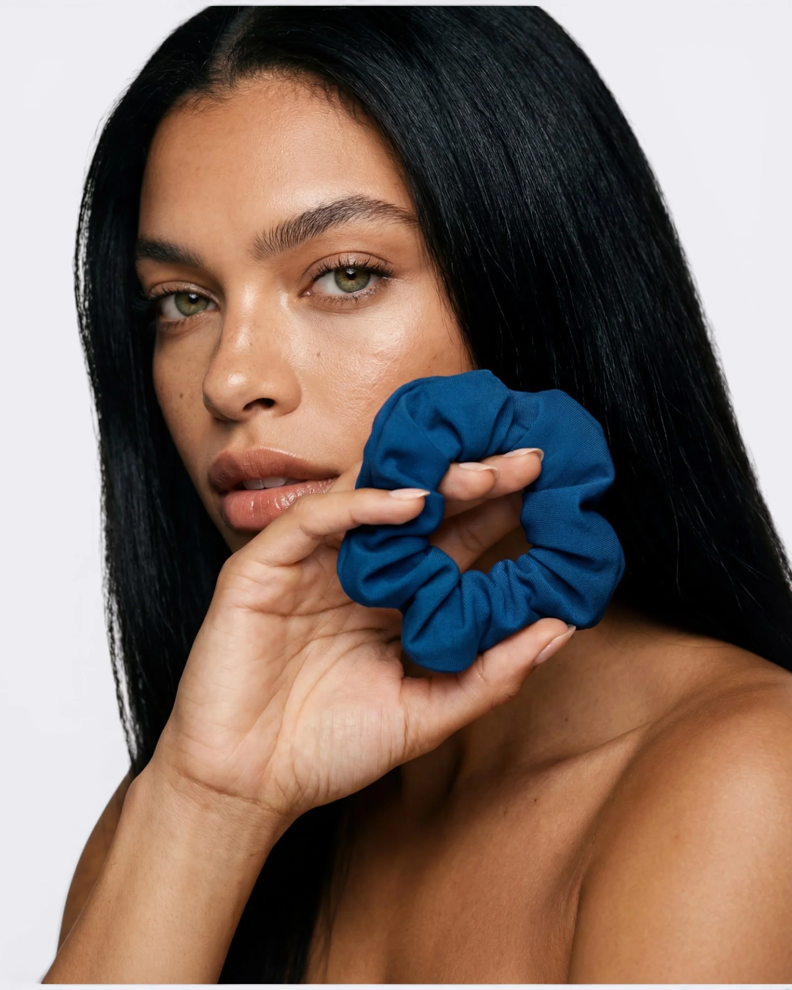 Scrunchie Flow - Blu Elettrico