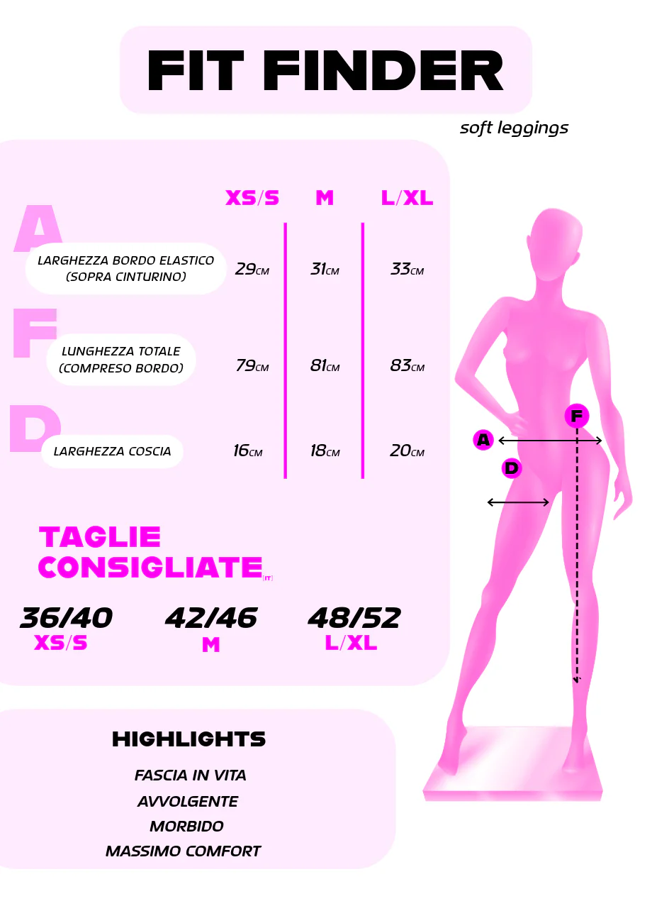 Soft Leggings - Blu Elettrico - Image 4