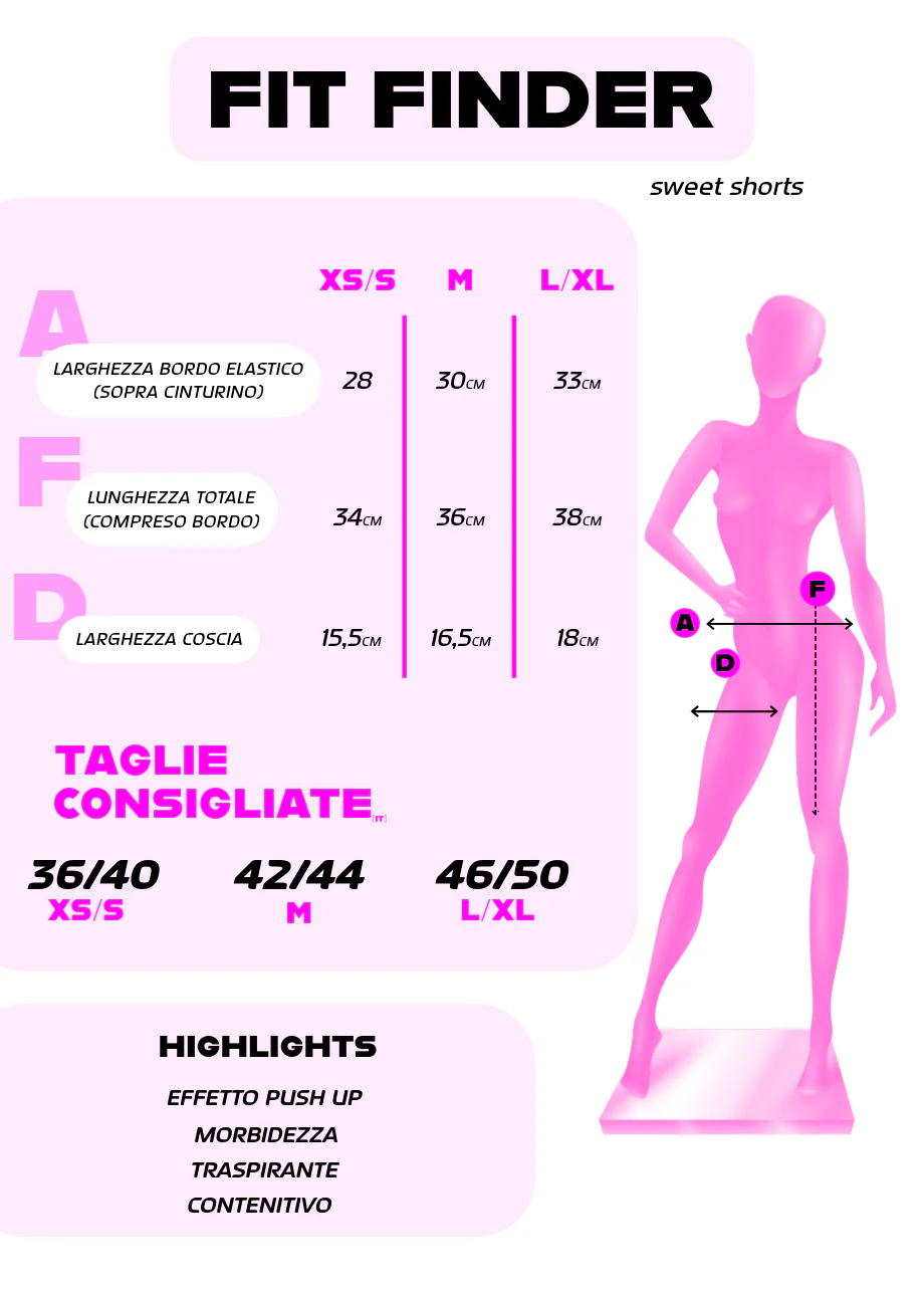 Sweet Shorts Leggings - Arancione Fluo - Image 4