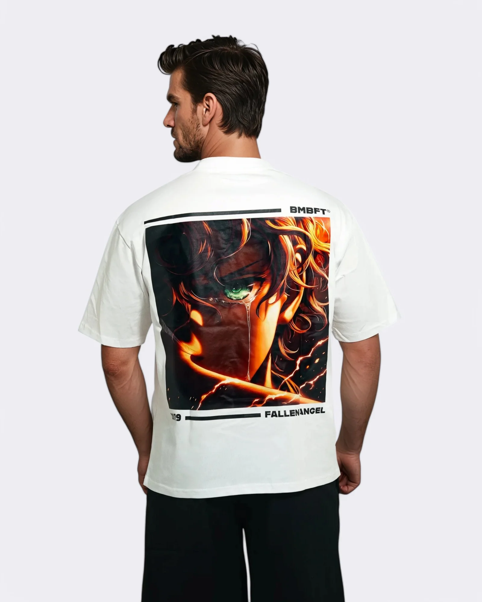 T-shirt Fallen Angel - Bianco