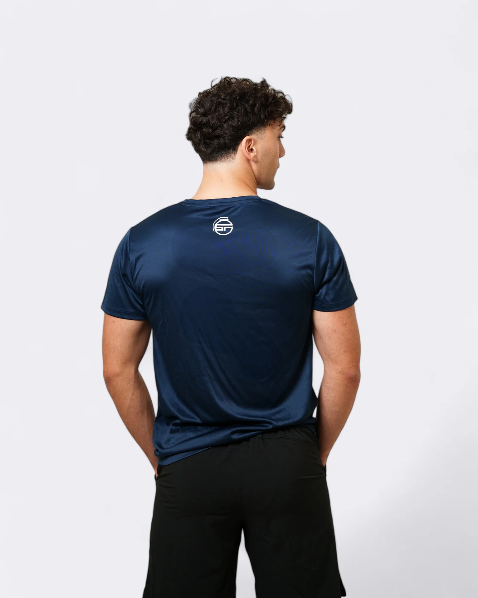 T-shirt Plain - Blu - Image 2