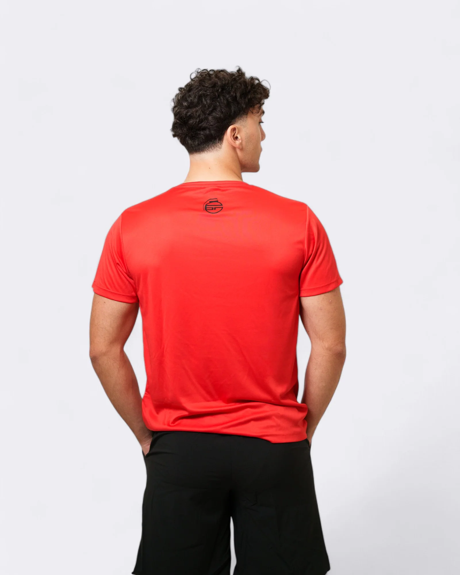 T-shirt Plain - Rosso - Image 2