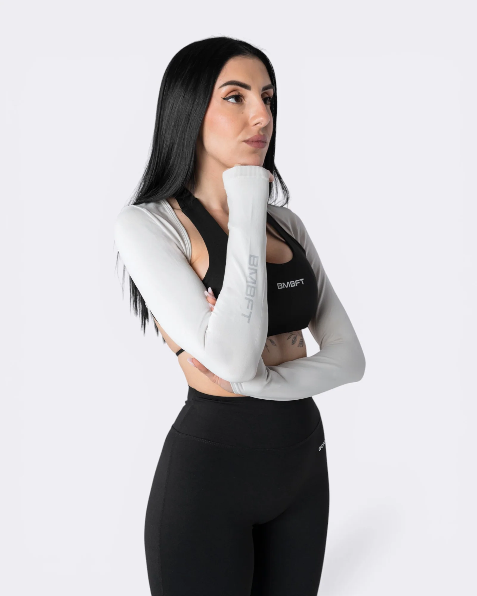 Axis Long Sleeve - Greige - Image 3