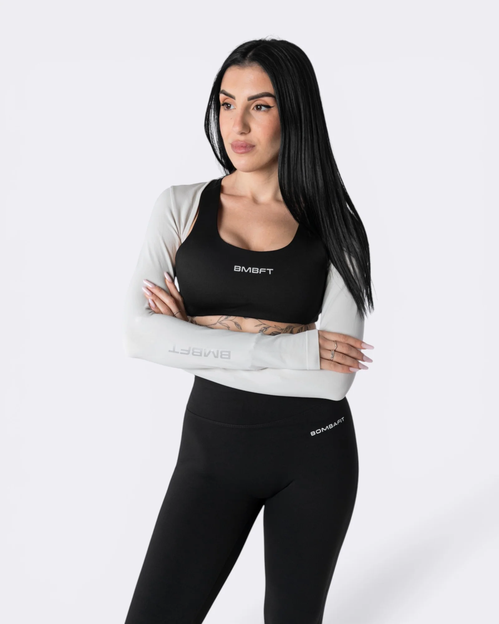 Axis Long Sleeve - Greige - Image 4