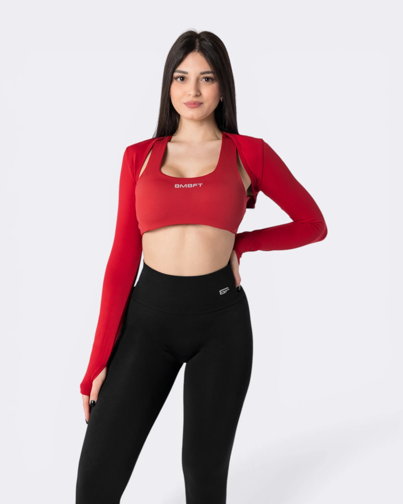 Axis Long Sleeve - Rosso Aurora - Image 2