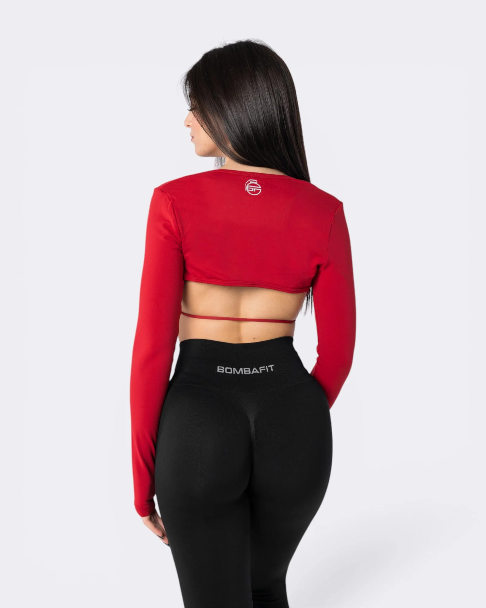 Axis Long Sleeve - Rosso Aurora - Image 3