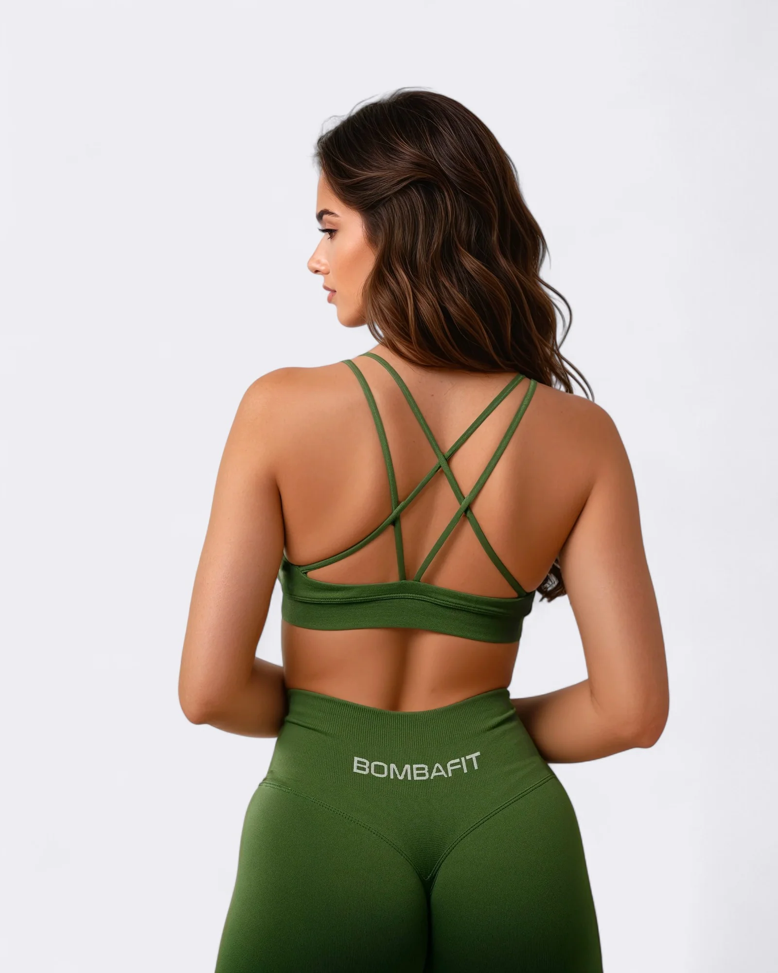 Top Dream Seamless - Verde Militare - Image 3