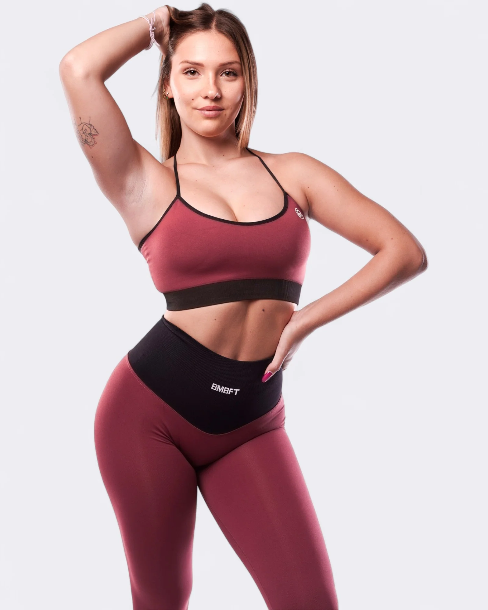 Top Honey Bicolor -  Bordeaux - Image 3