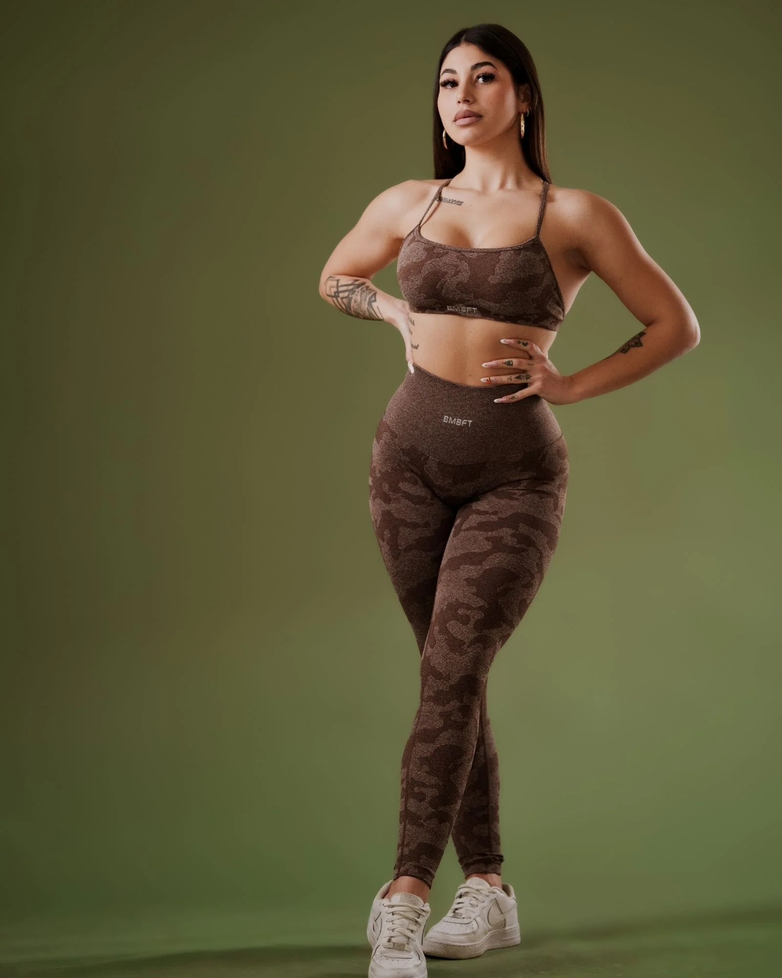 Top Unity Camo - Marrone - Image 3